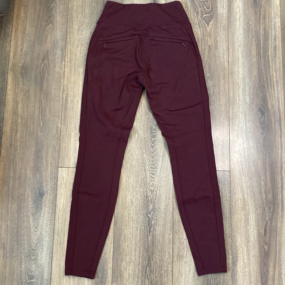 Athleta Headlands Hybrid Trek Tight- Purple- Women Sz 0 - Picture 4 of 6